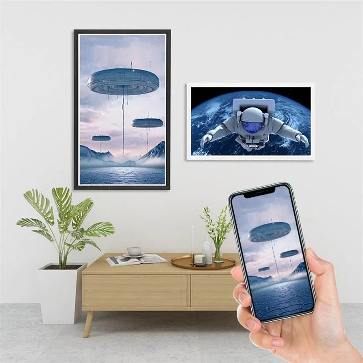 Art Photo Digital NFT Display Frame