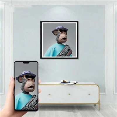 NFT Square Screen Digital Photo Frame